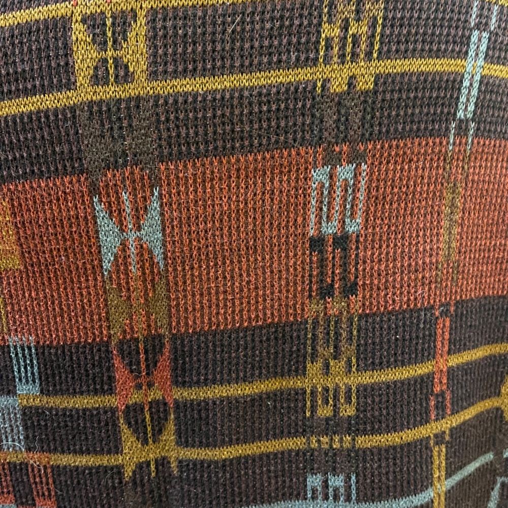 Peruvian Connection Geometric Open Cardigan Size … - image 6